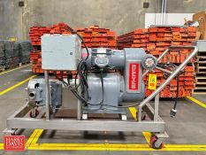 Waukesha Cherry-Burrell Positive Displacement Pump, Model: 060, S/N: 19992197 with Reliance 7.5 HP