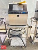 Hitachi Ink Jet Printer, Model: RX2-SD160W with S/S Cart (Location: Export, PA) - Rigging Fee: $125