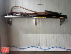 S/S Shelf: Dimensions = 5' x 1' - Rigging Fee: $50