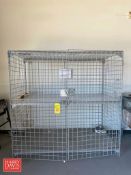 Equipment Cage, Dimensions = 6' x 6' x 3' Depth - Rigging Fee: $100