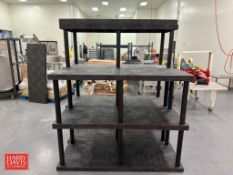 Poly Shelving Units - Rigging Fee: $75