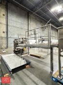 S/S Framed Platform with Diamond Plating, Stairs and Handrail - Rigging Fee: $500