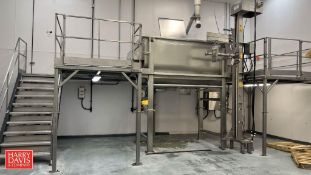 S/S Platform with Stairs and Handrail - Rigging Fee: $2,200