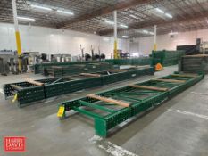 Sections Pallet Racking: Dimensions = 18' - Rigging Fee: $350