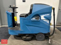 Global Industrial Ride-On Floor Scrubber, Model: 641245 - Rigging Fee: $150