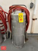 Lafferty 16 Gallon Portable S/S Internal Tank Foamer with Hoses and Nozzles - Rigging Fee: $35