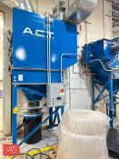 Act Dust Collector, Model: ACT3-12, S/N: 15243 with Associated Duct - Rigging Fee: $2,500