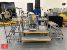 Assorted Portable Stairs - Rigging Fee: $125