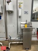 S/S Hand Sink with Foot Controls, Hand Soap and Paper Towel Dispensers - Rigging Fee: $125