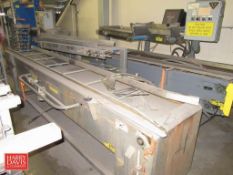 (2) Van Doren Automatic Cherry Box Filler Conveyor, Including: 1999-CBF52 Conveyor and 1997-CBF39