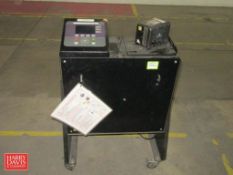 Markem-Imaje Touch Dry Wax/Ink Jet Printer, Model: 5200, S/N: US14220078, 115 VLT with Printer Head