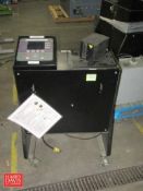 Markem-Imaje Touch Dry Wax/Ink Jet Printer, Model: 5200, S/N: US18110394, 115 VLT with Printer Head