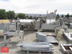 (2) Bel 150 Semi-Automatic Case Tape Sealers on Wheels, S/N: 9530 and S/N: 062249 - Rigging Fee: $75