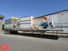Hydro Cooler on 45' Fruehauf Trailer, Incliding: Water Chiller, Vilter 100 HP Air Compressor, BAC