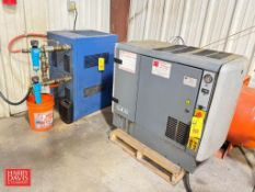 BULK BID (Lots 4-6): Atlas Copco Rotary Air Compressor, Great Lakes, Refrigerator Air Dryer and Hori