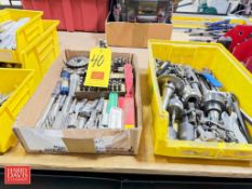 Collets, End Mills, Breakaway Plates, Tool Holders and Set Up Blocks