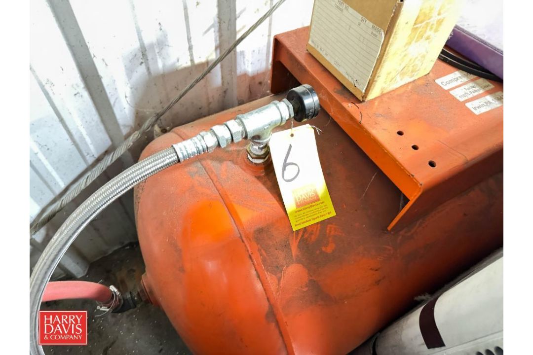Horizontal Air Receiver (Subject to BULK BID 3A)