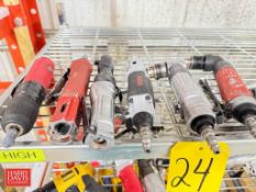 Assorted Pneumatic Drills, Saw and Ratchet