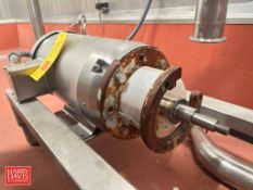 Fristam Centrifugal Pump (Parts Pump), Model: FZX2150, S/N: FZXZ1500202029 with Baldor S/S Clad