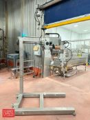 Barry-Wehmiller Adjustable Pressure Sensitive Portable S/S Labeler, Model: 206LH LABELER