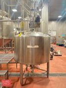 2010 Walker 250 Gallon Dome-Top Dish-Bottom Jacketed 316L S/S Processor, Model: PZ-CB-