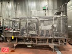 Packaging Technologies 3-Lane S/S Filler, Model: PR-3, S/N: 14878 with Heat Sealing, Allen-Bradley