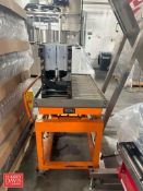1,000 kg Capacity Mold Install-Assist Cart with 12oz Blow Mold Dies - Rigging Fee: $350
