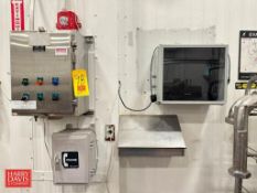 Honeywell Temperature Sensors, S/S Wall Mounted Desk with Cubby, S/S Enclosure, Sansui HDMI Monitor