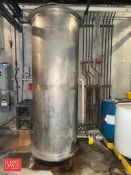 350 Gallon S/S Vertical Water Storage Tank - Rigging Fee: $500