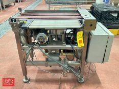 S/S Framed 2-Direction Belt Conveyor: 3’ x 14