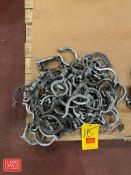 Assorted S/S Clamps: 1.5” - 3