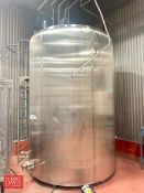 2011 Walker 3,000 Gallon Dome-Top Jacketed 316L S/S Processor, Model: PZ, S/N: 94536 with Vertical