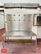 S/S Table with Back Panel: 5' Length x 30