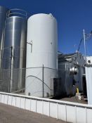 2012 Walker 15,000 Gallon S/S Jacketed Cream Silo (Location: Hillsboro, WI) - Rigging Fee: $5,000