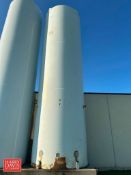 Walker 20,000 Gallon Jacketed S/S Silo, Model: 7874, S/N: VSHT-2163-R with Horizontal Agitation, (2)