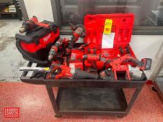 Assorted Milwaukee Power Tools, Including: Sawzall, Drills, Angle Grinder, Batteries and Chargers