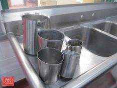 S/S Graduated Measuring Cups - Rigging Fee: $20