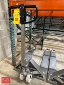 S/S Pallet Jack - Rigging Fee: $25