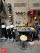 Steel Work Bench: 4’ x 30