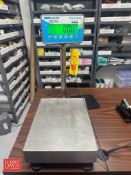 Adam Warrior 165 LB Capacity S/S Tabletop Digital Scale: 16” x 1’, Model: WBK165a - Rigging Fee: $25