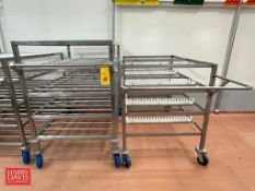 Portable S/S Racks: 57” x 3’ x 4’ Height and 57” x 3” x 40” Height - Rigging Fee: $100