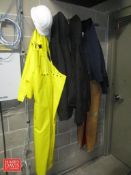 (2) Carhart Coats, Insulated Bib and Aprons - Rigging Fee: $10