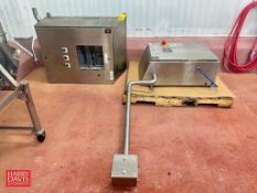 Allen-Bradley HMI Micro820 PLC with (2) Modules, PowerFlex 525 Variable-Frequency Drive and (2) S/S