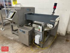 Advanced Detection S/S Metal Detector, Model: 1600, S/N: 72615-1: Aperture 12.5