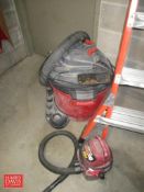 (3) Shop-Vacs: (1) Large and (2) Mini - Rigging Fee: $10