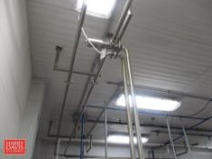 250' S/S Pipe with (2) Air Valves and 150': 1.5