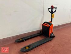 2022 Noblelift 4,500 LB Capacity Walk-Behind Electric Pallet Jack, Model: PTE45N-2745