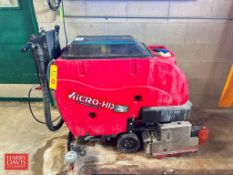 Factory Cat Micro-HD Walk-Behind Floor Scrubber, S/N: 107146 with 24 V Battery - Rigging Fee: $100