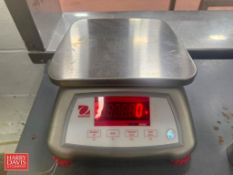 Ohaus Battery Operated 15 LB Capacity S/S Tabletop Digital Scale, Model: Valor2000W