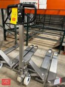 S/S Pallet Jack - Rigging Fee: $25